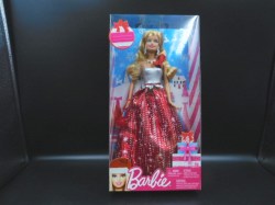 2013 BLONDE BARBIE HOLIDAY WISHES CHRISTMAS DOLL NEW IN BOX